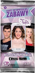 Obrazek Violetta karty do wirtualnej zabawy