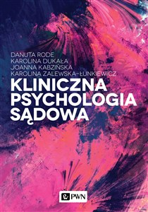 Picture of Kliniczna psychologia sądowa