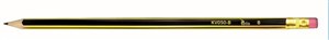 Obrazek Ołówek z gumką twar.B KV050-B (12szt.)