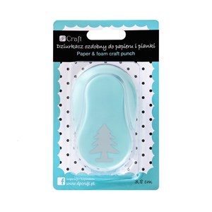 Picture of Dziurkacz ozdobny do papieru i pianki Choinka 3,8cm