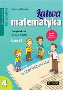 Picture of Łatwa matematyka 4 Zeszyt ćwiczeń Część 1 Szkoła podstawowa