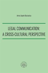 Picture of Legal Communication A Cross-Cultural Perspective