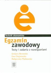 Picture of Egzamin zawodowy Technik ekonomista Testy i zadania z rozwiązaniami