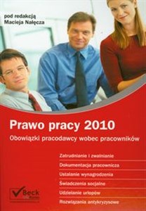 Picture of Prawo pracy 2010 Obowiązki pracodawcy wobec pracowników