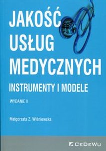 Picture of Jakość usług medycznych Instrumenty i modele