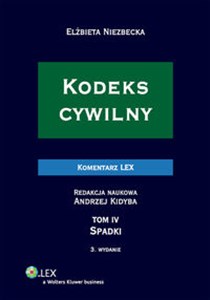 Picture of Kodeks cywilny Komentarz Spadki Tom 4