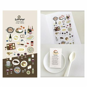 Obrazek Naklejki ozdobne W restauracji