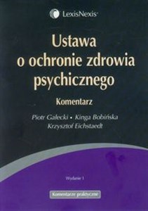 Picture of Ustawa o ochronie zdrowia psychicznego Komentarz