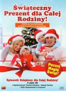 Picture of Świąteczny Prezent dla Całej Rodziny Śpiewnik kolędowy / 2 płyty CD / Słownik skrótów / Bajka niespodzianka