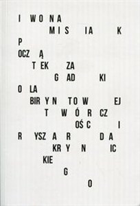 Picture of Początek zagadki o labiryntowej twórczości Ryszarda Krynickiego