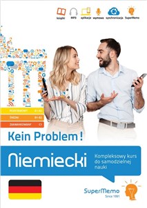 Picture of Niemiecki Kein Problem! Kompleksowy kurs do samodzielnej nauki (poziom podstawowy A1-A2, średni B1