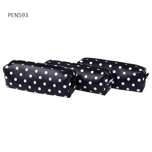 Obrazek Piórnik jednokomorowy w kropki