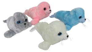 Picture of Maskotka Foka z głosem 50cm MIX