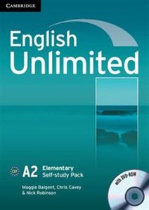 Obrazek English Unlimited Elementary Self-study Pack Workbook + DVD