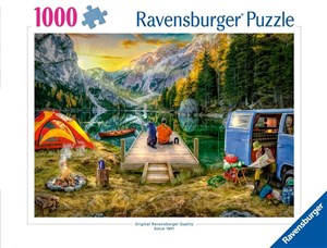 Obrazek Puzzle 1000 Na kempingu