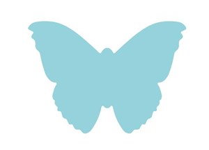 Obrazek Dziurkacz ozdobny Motyl 5cm