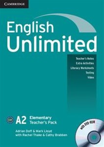 Picture of English Unlimited Elementary Teacher's Pack + DVD