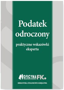 Picture of Podatek odroczony Praktyczne wskazówki eksperta