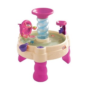 Picture of Wodny stół spiralny różowy