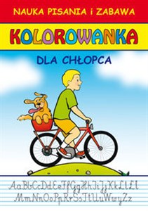 Picture of Dla chłopca Nauka pisania i zabawa Kolorowanka