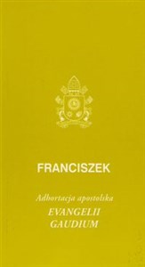 Obrazek Evangelii gaudium Adhortacja apostolska