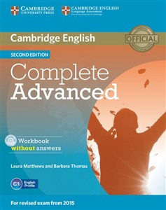 Obrazek Complete Advanced Workbook without Answers with Audio CD