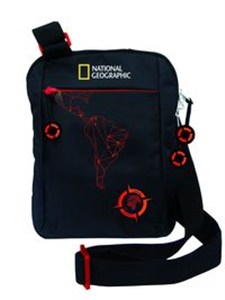 Obrazek Saszetka na ramię National Geographic Compass Red