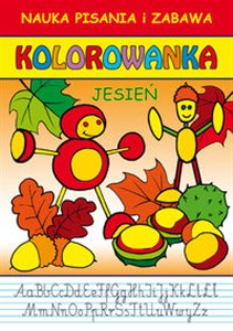 Picture of Jesień Nauka pisania i zabawa Kolorowanka