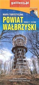 Obrazek Powiat Wałbrzyski mapa tur., plan miasta Wałbrzych