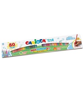 Obrazek Kredki ołówkowe Tita 80 kolorów CARIOCA