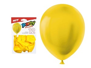 Picture of Balon dmuchany standard żółty 26cm 12szt