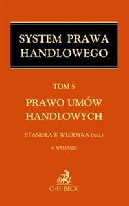 Picture of Prawo umów handlowych Tom 5