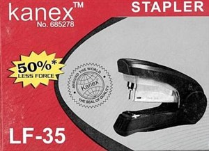 Obrazek Zszywacz LF-35 czarny KANEX