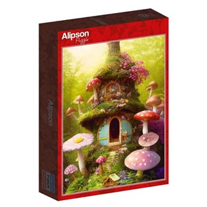 Picture of Puzzle 1000 Dom z grzybów