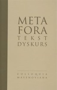 Picture of Metafora - tekst - dyskurs Tekst Dyskurs