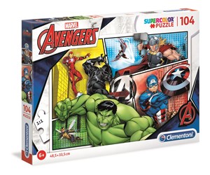 Picture of Puzzle Supercolor 104 Marvel Avengers