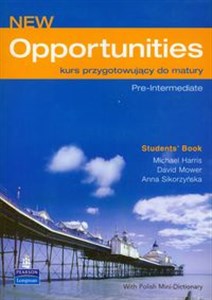 Picture of Opportunities New Pre Intermediate Students Book z płytą CD Kurs przygotowujący do matury