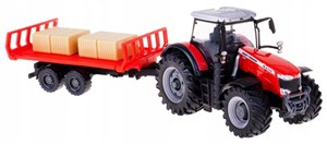 Obrazek Farm Tractor Fergusson 8740S + przyczepa BBURAGO