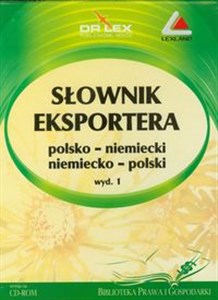 Picture of Słownik eksportera polsko-niemiecki niemiecko-polski