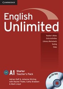 Picture of English Unlimited Starter Teacher's Pack +DVD