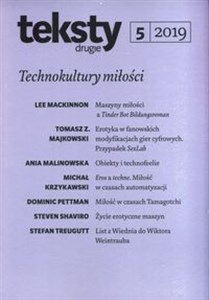 Obrazek Teksty drugie 5/2019 Technokultury miłości