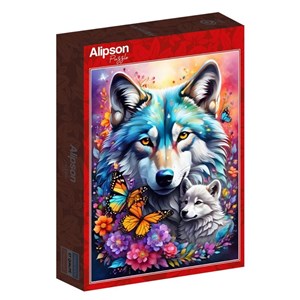 Picture of Puzzle 1000 Matczyna miłość- Wilki