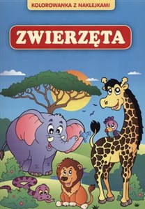 Picture of Kolorowanka z naklejkami Zwierzęta