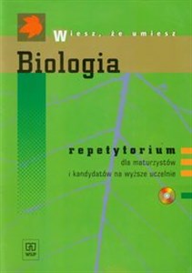 Obrazek Biologia Repetytorium dla maturzystów i kandydatów na wyższe uczelnie + CD