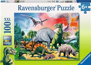 Picture of Puzzle XXL Pośród dinozaurów 100