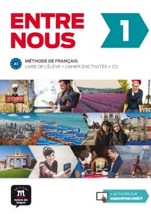 Obrazek Entre nous 1 Podręcznik z ćwiczeniami + 2CD Poziom A1