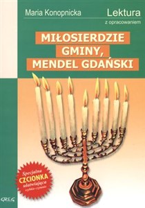 Picture of Miłosierdzie gminy, Mendel Gdański Lektura z opracowaniem