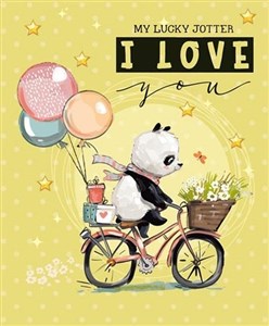 Picture of Notatnik ozdobny 104x124/64K linia Panda