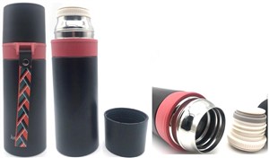 Obrazek Termos próżniowy 350ml Czarny FRESH