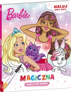 Obrazek Mattel barbie dreamtopia. magiczna wodna kolorowanka MWB-1401